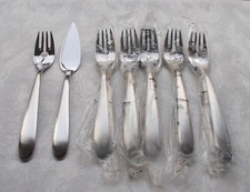 Raro Wilkens Rotondo Design Storr Opaco 12-tlg. Posate per Pesce Inox 18/10 Neu