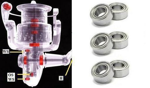 Cuscinetti shimano super - cuscinetti,