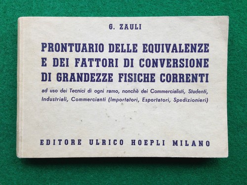 Zauli prontuario equivalenze - zauli,