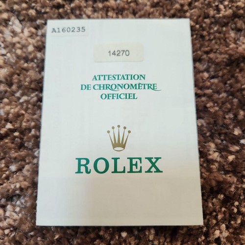 Altri rolex 14270 - rolex,