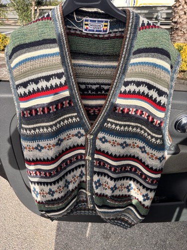 Cardigan missoni vintage anni - vintage,