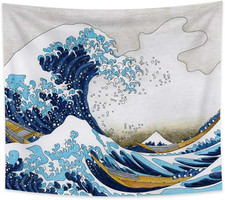 150X130Cm Giapponese Ukiyo-E