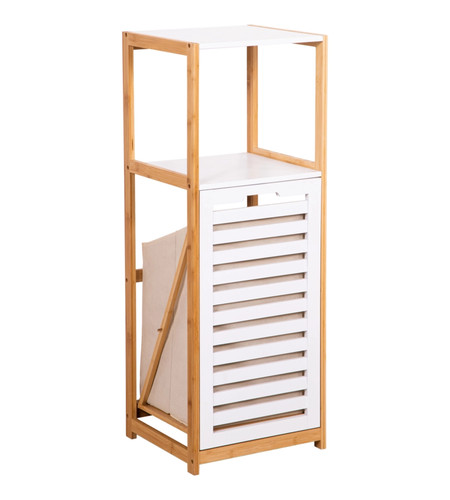 Mobile bagno con cesto porta - con,