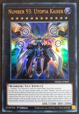 NUMERO 93 KAISER UTOPIA Ultra Rara in Inglese MAMA-EN067 YUGIOH