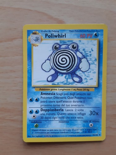 Poliwhirl carta pokémon - poliwhirl,