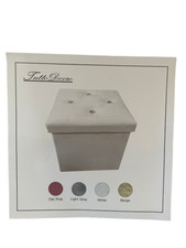 Pouf Contenitore Poggiapiedi