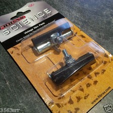 Cuscinetti Cerchio Vintage Fibrax Raleigh Roadster Stile Bicicletta (un Paio) Per Freni a Asta