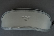 Authentic Emporio Armani Gray Sunglass Case - Stylish and Protective