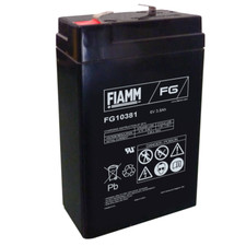 Batteria al piombo 6V 3,8Ah