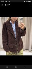 GIACCA BLAZER ZARA MARRONE