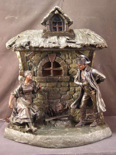 Lampada antica bronzo - , napoleon