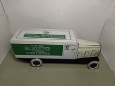 Modello Pubblicitario Promozionale furgone Mostra Firenze 1988 vintage in latta