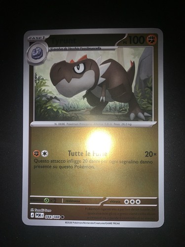 Pokemon carta tyrunt - carta,