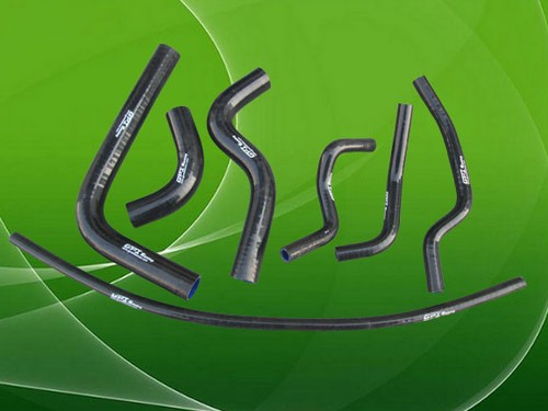 Black silicone radiator hose - black,