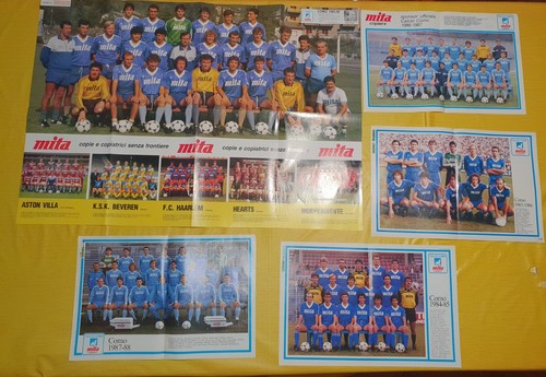 Como calcio poster 1985 87 - 1985, 86