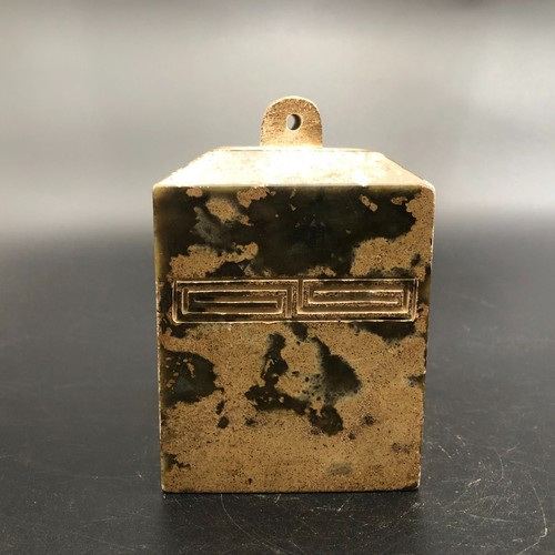 Antica giada intagliata mano - intagliata, a