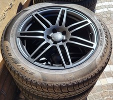 CERCHI IN LEGA 19" AUDI Q3- Q5 + GOMME TERMICHE 235 55 19 - RUOTE INVERNALI NEVE