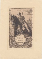 Exlibris Bookplate Radierung