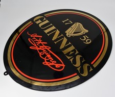 Grande insegna birra Guinness insegna smaltata Beer Pub 60x50 birra irlandese