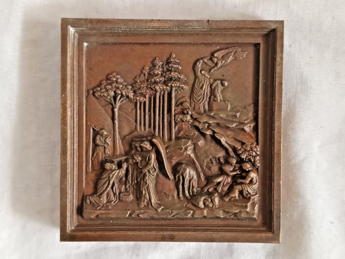Vintage formella bronzo il - vintage,