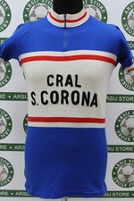 maglia ciclismo CORONA TG M X238 bike shirt maillot trikot jersey camiseta