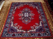 270X180 FAI LA TUA PROPOSTA! LIQUIDAZIONE TAPPETO DISEGNO KESHA ORIENTALE ROSSO