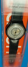 Swatch Automatico NOS Lapillo Vintage Orologio polso Cinturino Originale Pelle