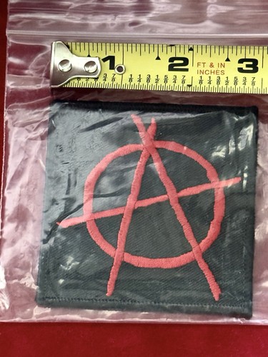 Toppa ricamata spalla - , anarchy