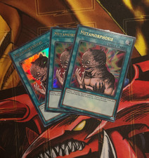 3x METAMORFOSI • (Metamorphosis) • Ultra Rara • MP25 EN299 • 1Ed YuGiOh Goat 3 x