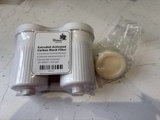 Filtro blocco carbone attivo estruso acqua Strauss 0,6 micron più pod decalcificante