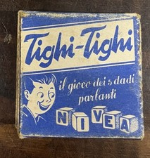 Tighi - Tighi, il gioco dei 5 dadi parlanti, Crema Nivea