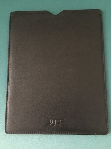 Custodia pure pelle - pure, nera