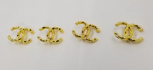 Chanel buttons 22mm - chanel, gold