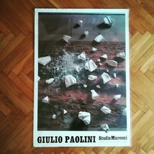 Manifesto GIULIO PAOLINI