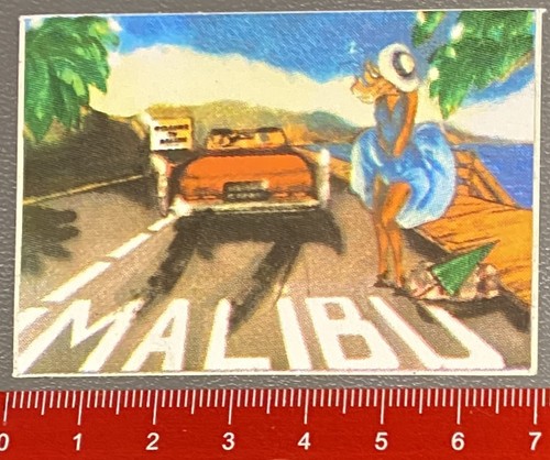 Malibu adesivo ministicker - adesivo,