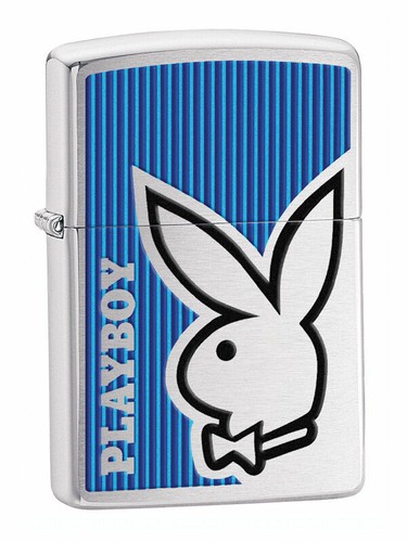 Playboy bunny blue zippo - bunny,