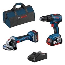 BOSCH KIT 18 V: GSB + GWS + 2