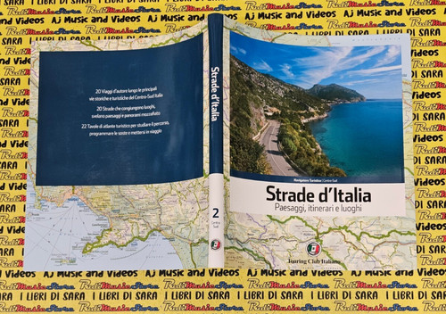 Book libro strade italia - strade, d'italia