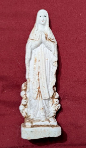 Statuina madonna gesso 11 - statuina,
