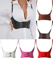 Gilet Di Jeans Con Corsetto