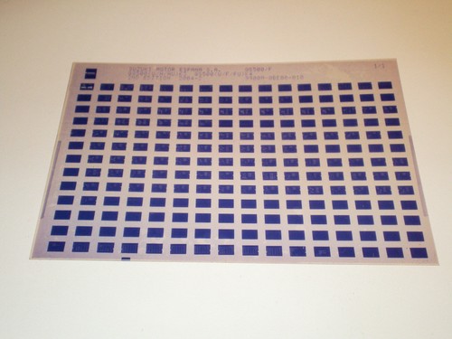 Microfiche catalogo ricambi - catalogo,