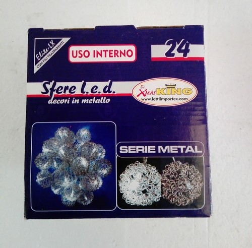 Sfere led metallo - sfere,