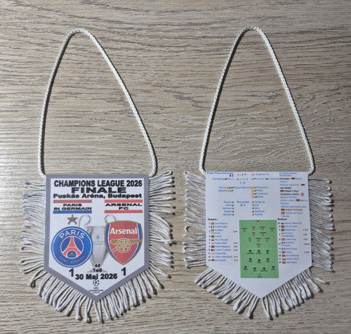 Fanion 9x11cm champions - fanion,