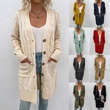 Cardigan donna manica lunga