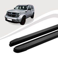 Pedane Compatibili Per Dodge Nitro Dal 09-2006 Al 12/2012 MAJA Nere