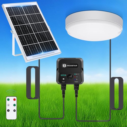 Aigostor plafoniera led solare - plafoniera,