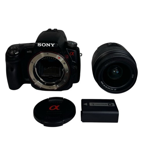 Sony alpha slt a55v kit - sony,