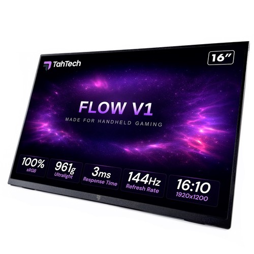 Tahtech 144hz monitor - 16", da
