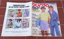 Rivista BURDA Speciale PRIMAVERA-ESTATE 1987 Moda Ragazzi Completa CARTAMODELLI