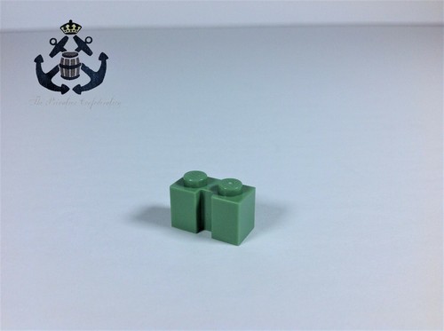 Lego mattoncino verde - , sabbia